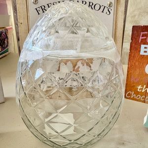 ✨NEW Target Bullseye Playground 2024 Jeweled Glass Egg Jar Container